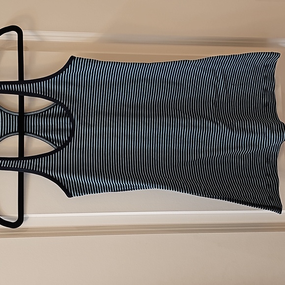 205. Lululemon Cool Racerback striped tank - Picture 2 of 5